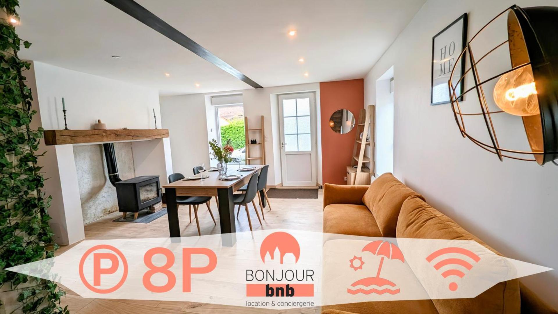 Maison Conviviale & Jardin Hébergement de vacances *